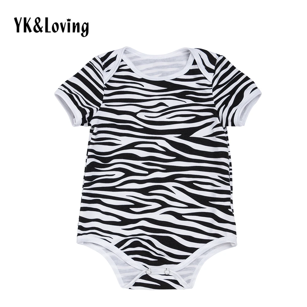 

Zebra Baby Boy Clothes Summer Style Short Sleeve Romper for 0-2 Years Cotton Striped Newborn Jumpsuit One-Piece Toddler Clothing
