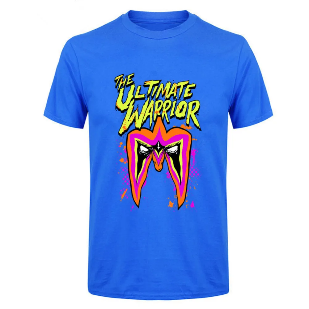 

Ultimate Warrior T shirt men Camiseta feminina verao 2018 POP funny brand clothing short sleeve round collar O-neck Tee shirt