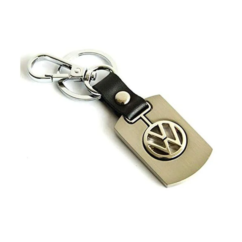 

VOLKSWAGEN Emblem Keychain Logo Fashion Titanium Double Symbol Sign Badge Logotipo Quality Metal Alloy Nice Gift for Man Woman
