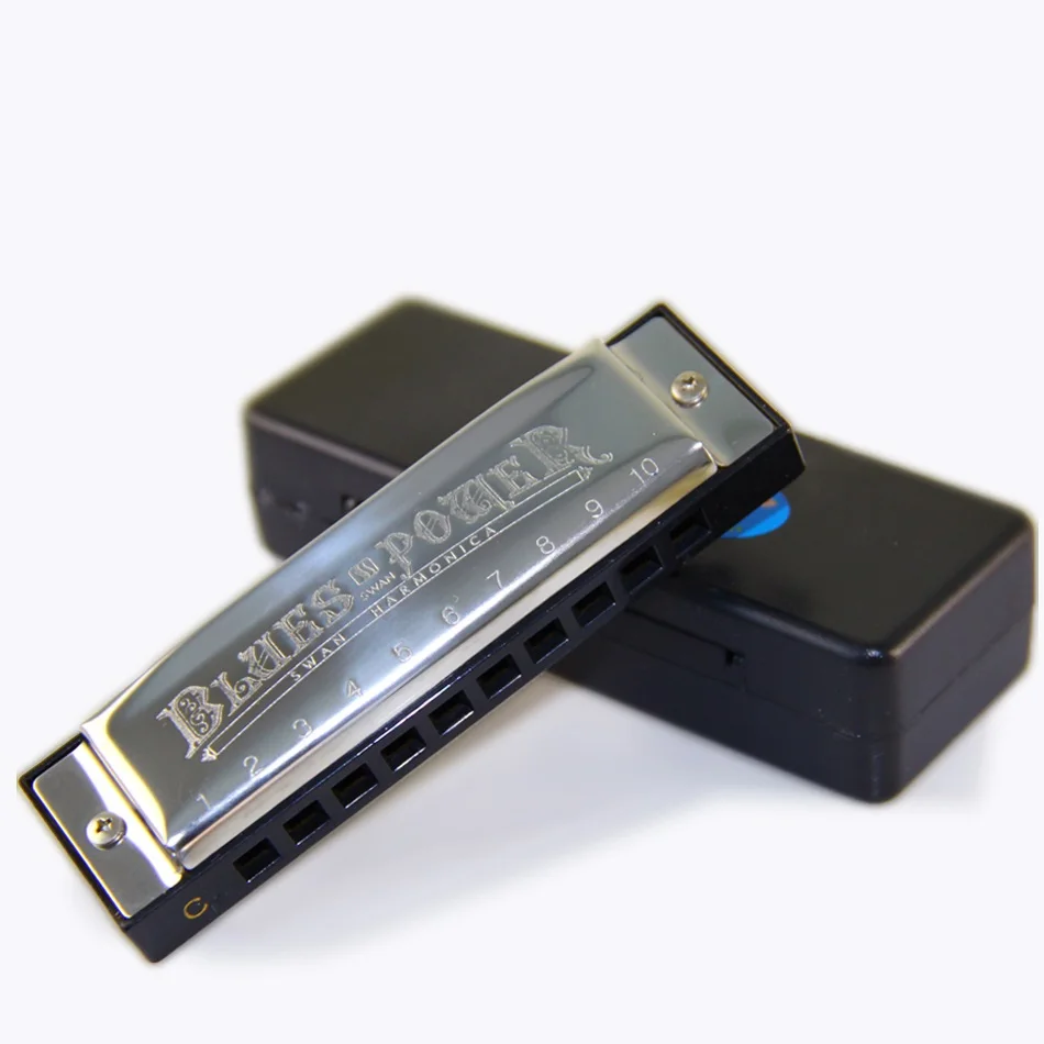 Гармоника с 10 отверстиями SWAN SW1020H C Key 20 тонов блюз|blues harmonica|harmonica bluesharmonica c |