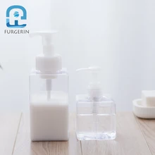 FURGERIN многоразовая бутылка для шампуня путешествия насоса для жидкого мыла пластиковая бутылка шампуня 250 мл портативный ручной дозатор мыла