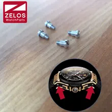 4 шт./компл. стали центром часы винт для концентратора BIGBANG корпуса часов сбоку залп исправить винт запчастей