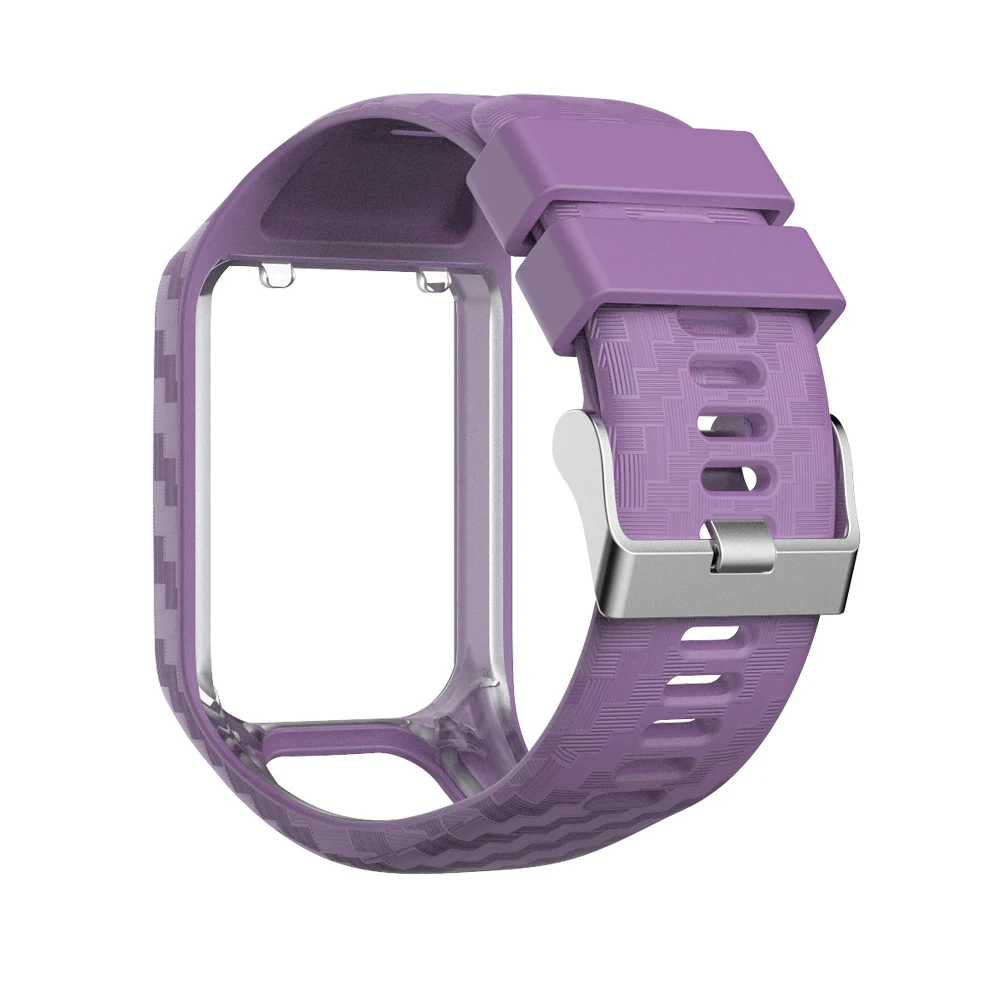 Силиконовый сменный ремешок для TomTom 2 3 Spark Runner Music Cardio GPS часы браслет часов Мягкий