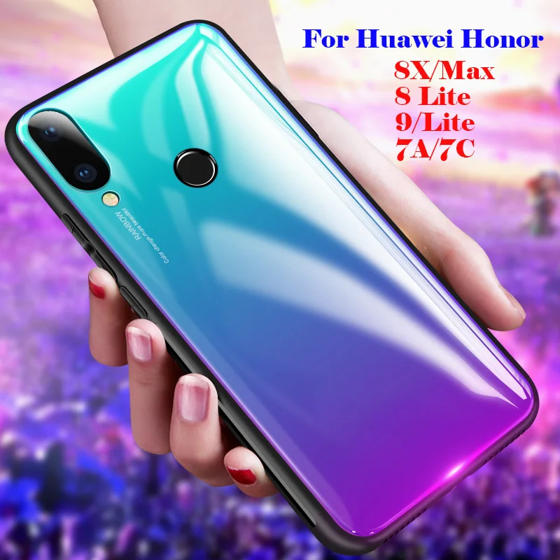 

Protective glass on for Huawei Honor 9 8 lite 8X Max 7A 7C tempered film Huavei Honer tremp X8 9lite 8lite screen protector