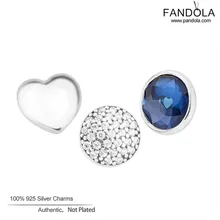 September Love Petites для медальона-подвески ожерелье s 925 серебро прозрачный CZ талисманы бусины ожерелье с медальоном