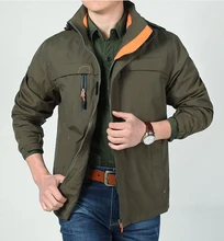Outdoor Camping Hiking Men Jacket Army Outerwear Outdoor Military Hunting Clothing Waterproof Jacket Men Coat with Hood