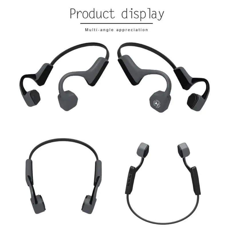 V8 костной проводимости наушники Беспроводной Bluetooth sstereo гарнитура для бега Ушные крючки спортивные наушники с гарнитурой smart