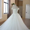 SL-100 Customized White Ball Gown Bridal Dress mariage Vintage Muslim Plus Size Lace Wedding Dress 2020 Princess with Sleeve 6