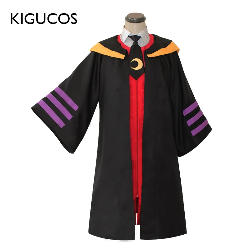 KIGUCOS классные костюмы для косплея аниме персонажа коросенсея плащ унисекс с