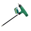 LAOA  T-Shape Hex Screwdriver S2 SiC Corundum Rod Six Angle Torx Screwdrivers Hand tools set ► Photo 3/6