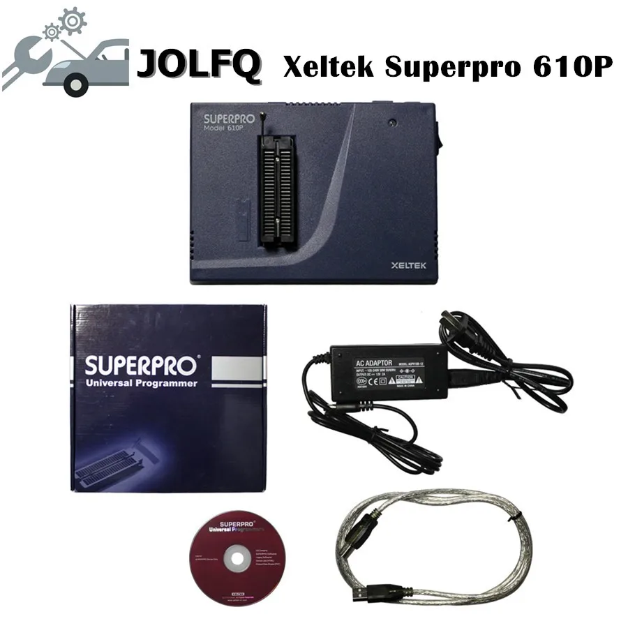 Универсальный USB программатор Xeltek оригинальный Superpro 610P Поддержка Windows XP Vista и Win7