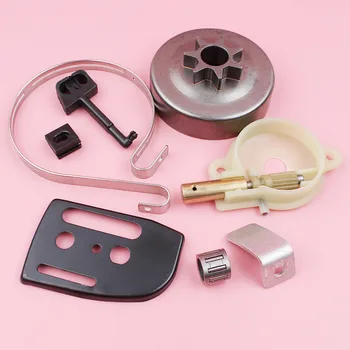 

Chainsaw .325" 7T Clutch Drum Oil Pump For Husqvarna 142 141 137 136 41 36 with Chain Catcher Brake Band Bar Plate Choke Rod