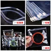 Bolsas de PVC resellables de lujo para joyería, anillos antioxidantes, bolsas de almacenamiento para regalos de joyería, color azul claro y grueso, 100 Uds. ► Foto 2/6