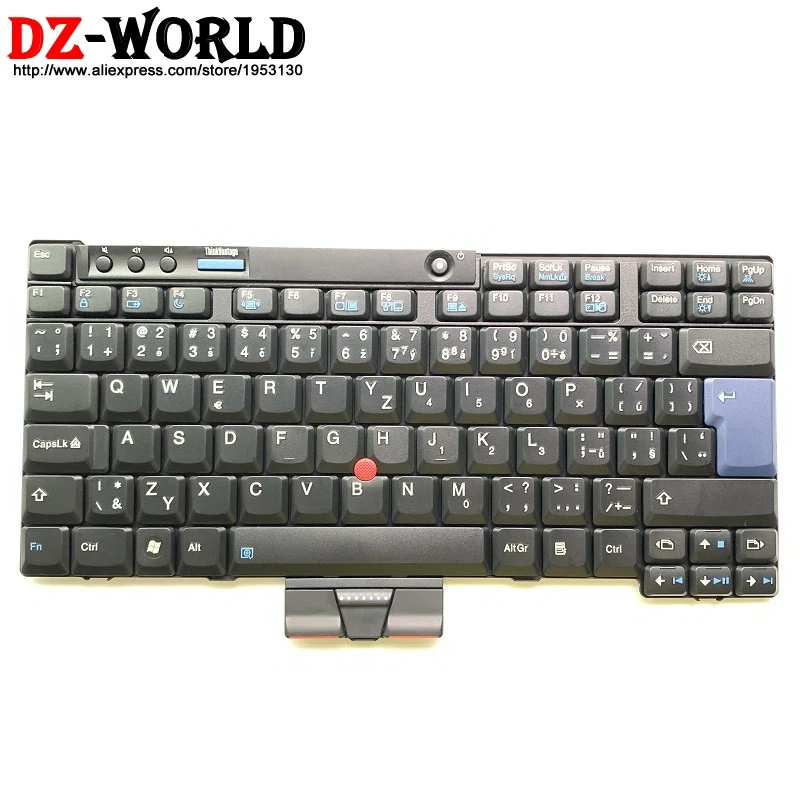 

New Original CZ Czech Keyboard for Lenovo Thinkpad X200 X200S X201 X201S X201i X200 Tablet X201T Teclado 42T3757 42T3691