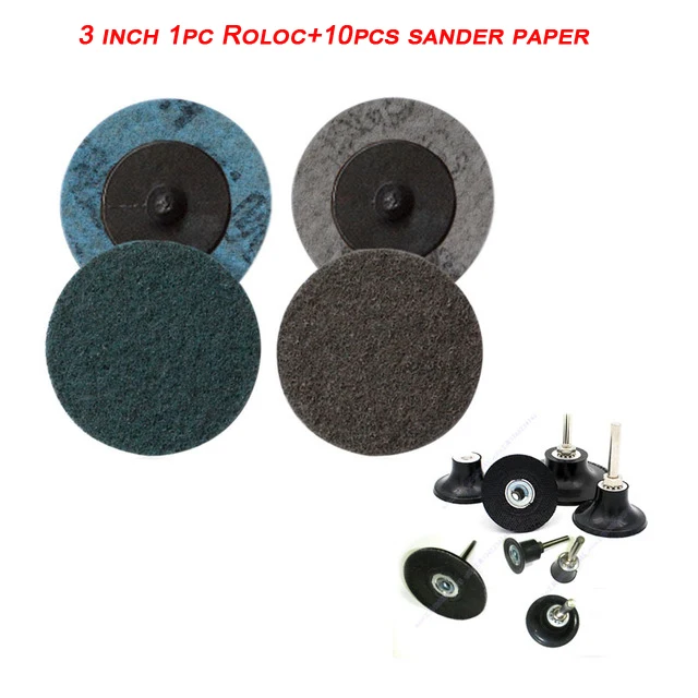 3-75mm-Back-up-Pad-for-Roloc-Sanding-Disc-Air-Grinder-6mm-Adapter-Thread-Bolt