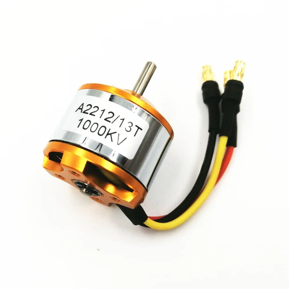 1 шт. A2212 бесщеточный двигатель 930KV 1000/1400/1800/2200/2450/2700KV для радиоуправляемого