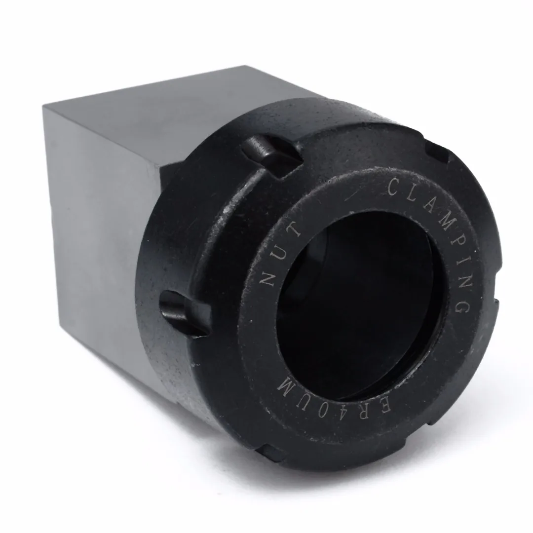 

1pc High Strength ER-40 3900-5125 Square Collet Chuck Block Holder For CNC Lathe Engraving Machine