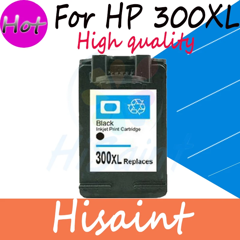 Hisaint для HP 300XL 300 Black чернильные картриджи hp Deskjet C4680 C4780 D2660 D5560 F2410 F2480 F4240 F4260 F4280 F4480