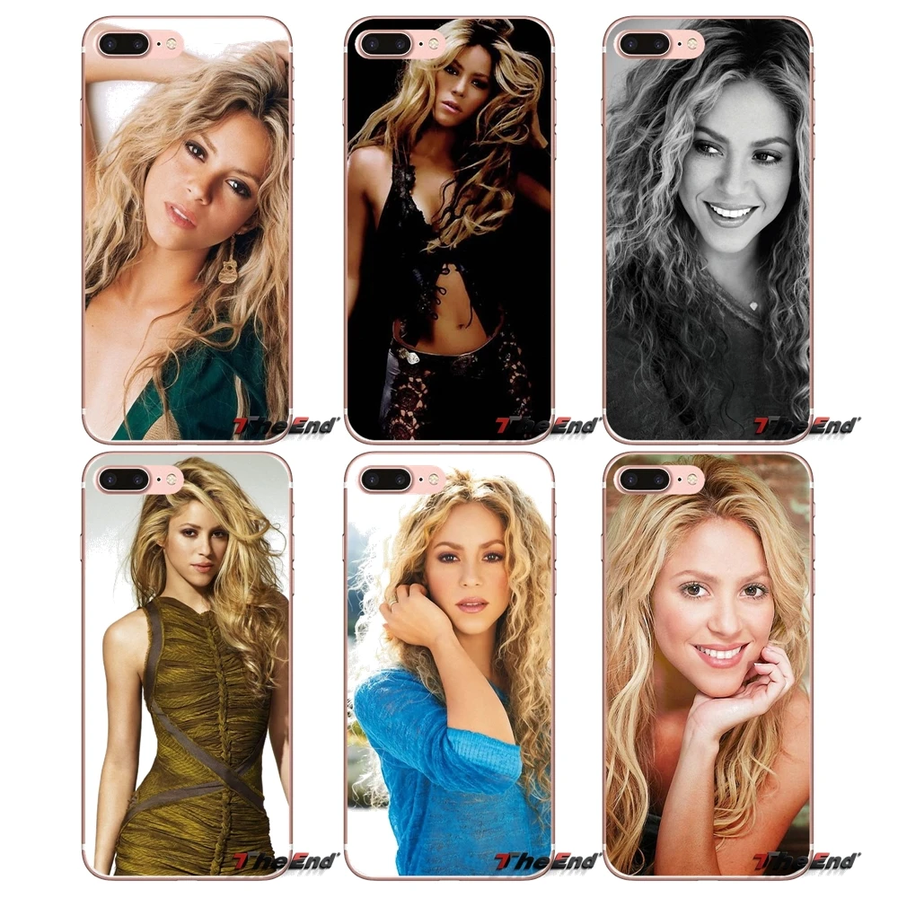 

For HTC One M7 M8 A9 M9 M10 E9 Plus Desire 630 530 626 628 816 820 Motorola G G2 G3 Shakira Model Colombian singer Gril Case