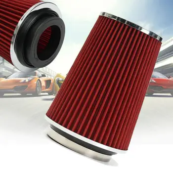

Car Air Filter Carros 4 INCH Mechanical Supercharger Coche Filtre Air Intake Kosh HIGH FLOW 101 MM Cars Universal Cold Kits