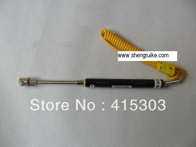 

0-600C K type Stright Type Surface thermocouple wth Handle and Mini Connector China Post Free Shipping