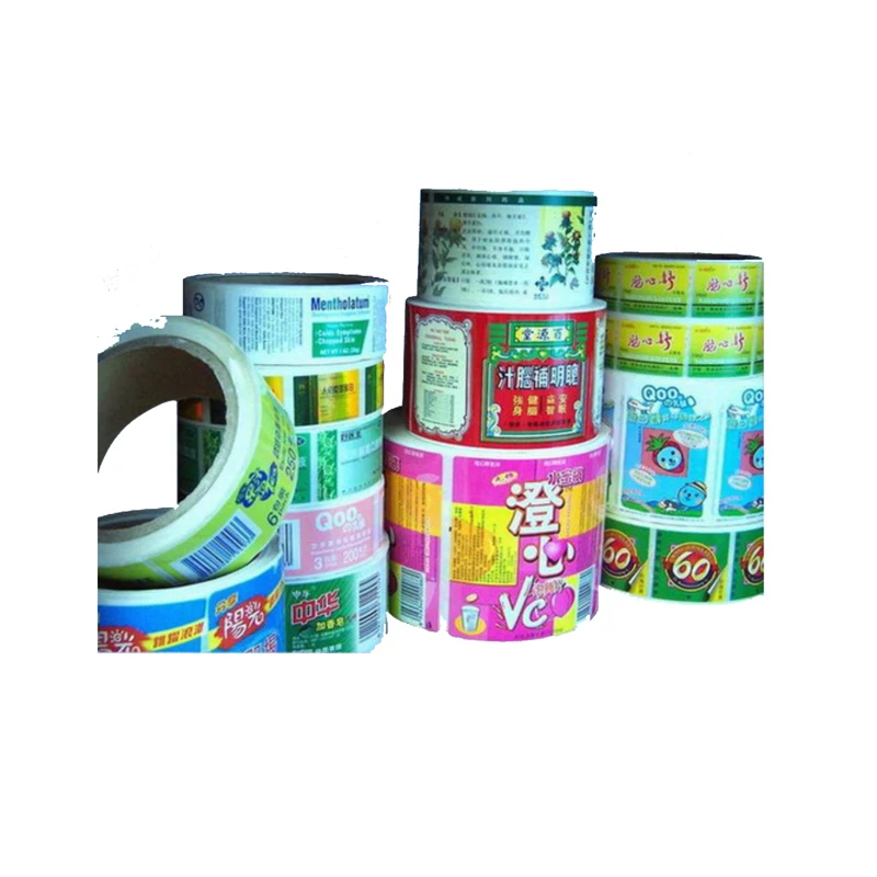 Cheap customized medicine label sticker packaging,permanent strong