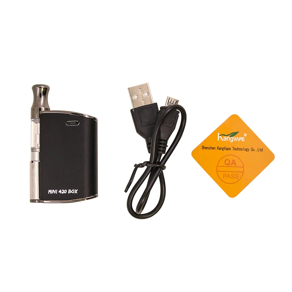 Оригинальный набор для электронной сигареты Kangvape Mini 420 стартер коробки Kit 400 мАч