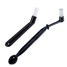 Brosse et cuillère de nettoyage à café 2 en 1, brosse et cuillère, outils de nettoyage de Machine à expresso