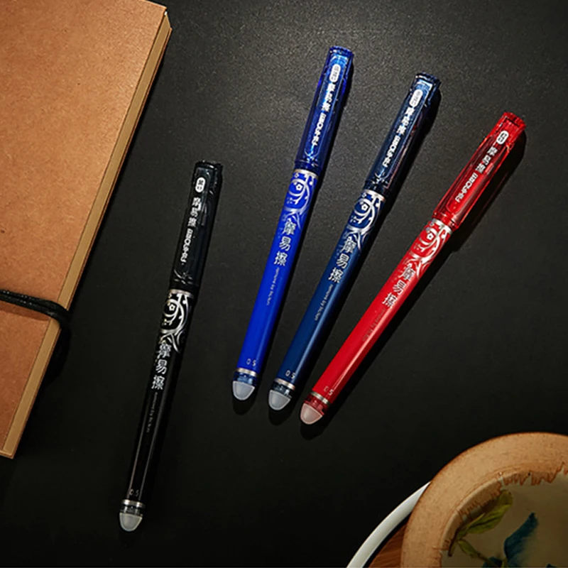 Aihao 4370 стираемая ручка унисекс 0,5 мм ручка Волшебная стираемая ручка гелевая ручка, канцелярские принадлежности для офиса