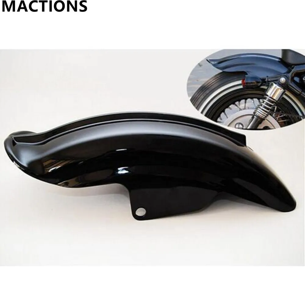 Черный задний брызговик для Harley Sportster 883 883R 1200 Chopper 1994 2003|rear mudguard fender|rear mudguardrear fender |