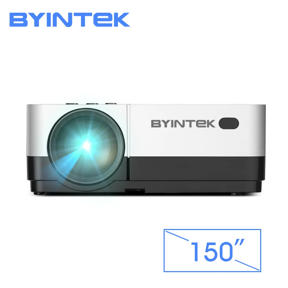 BYINTEK SKY K7 1280x720 LED Mini Micro Portable Video HD Projector with HDMI USB For Game Movie 1080P Cinema Home Theater
