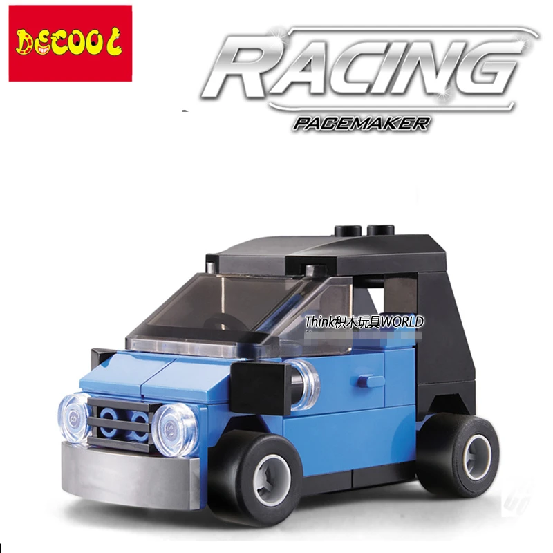 Гоночный автомобиль Decool миниавтобус умный мини Купер жук задняя панель