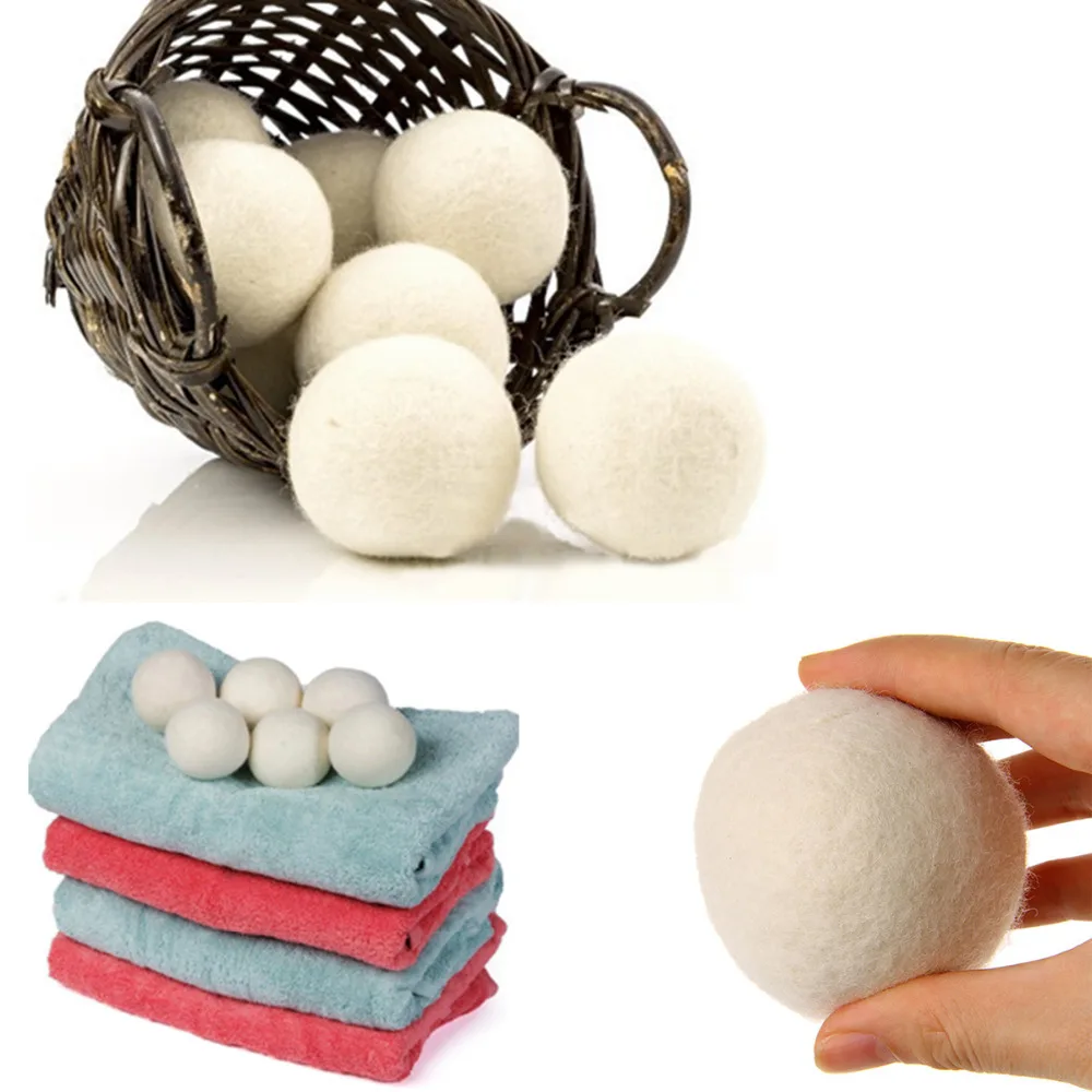 2Pcs Laundry Clean Ball Reusable Natural Organic Laundry Fabric