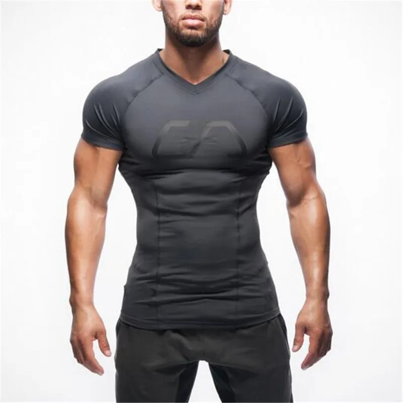 

2018 New Arrival GYMs Stringer T shirt Men Gyms Bodybuilding and Fitness Men Singlets Tank Shirts fitness Clothes