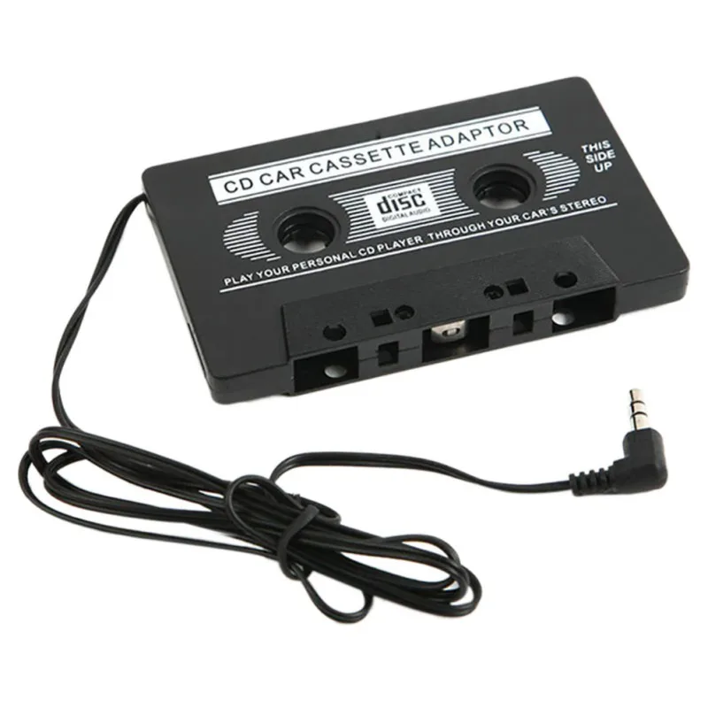 Высокое качество Автомагнитола Универсальное автомобильное аудио кассеты адаптер для iPod MP3 компакт-дисков DVD плеер