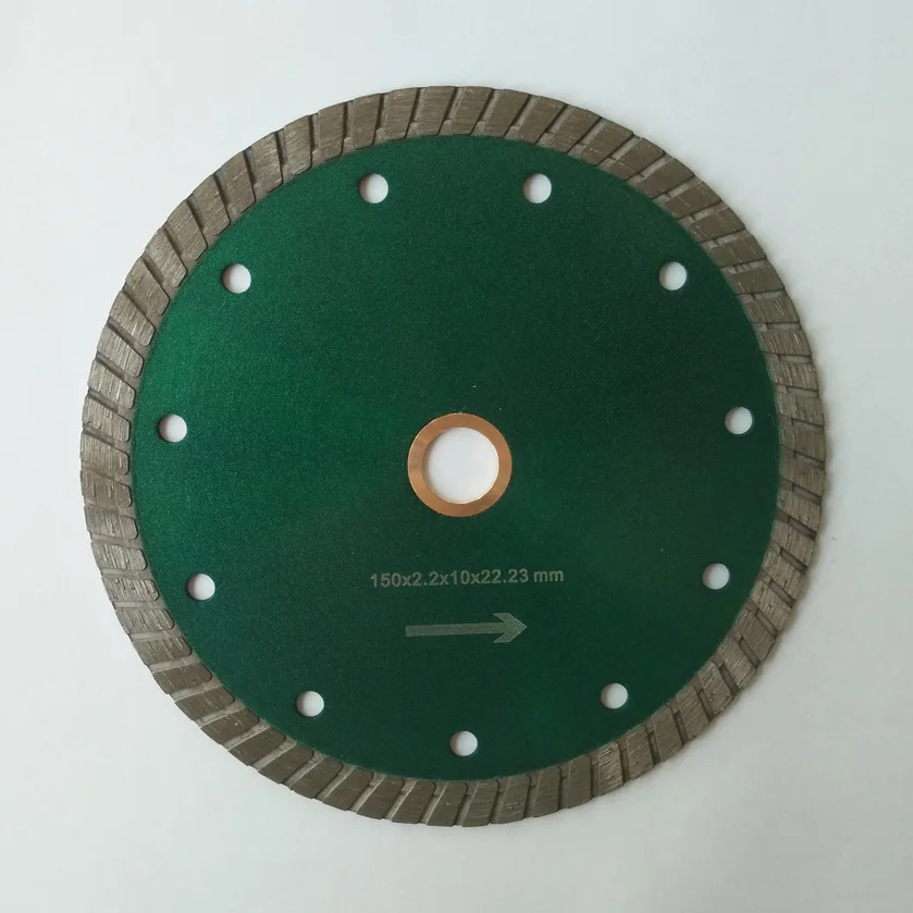 6 Pcs inch 150 mm Diamond Cutting disc for Granite Tile Hot Press Mid-Wide Turbo Saw Blade Concrete Marble | Инструменты