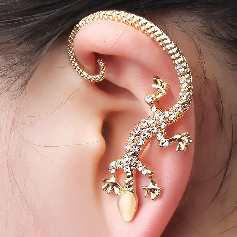 Exaggerated Animal Gecko Lizard Ear 