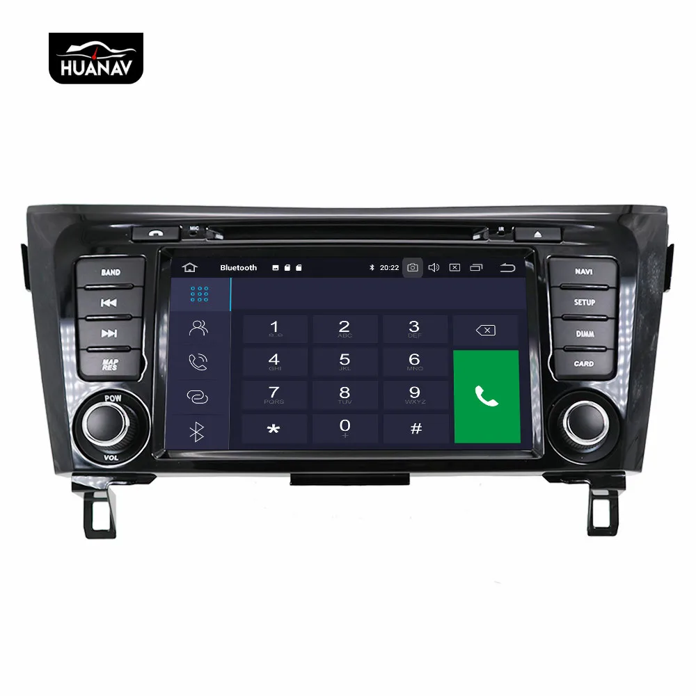 Cheap DSP Android 9 Car DVD Player for Nissan X-TRAIL Qashqai Dualis Rouge 2013+ Car GPS Navigation auto Stereo multimedia unit tape 2