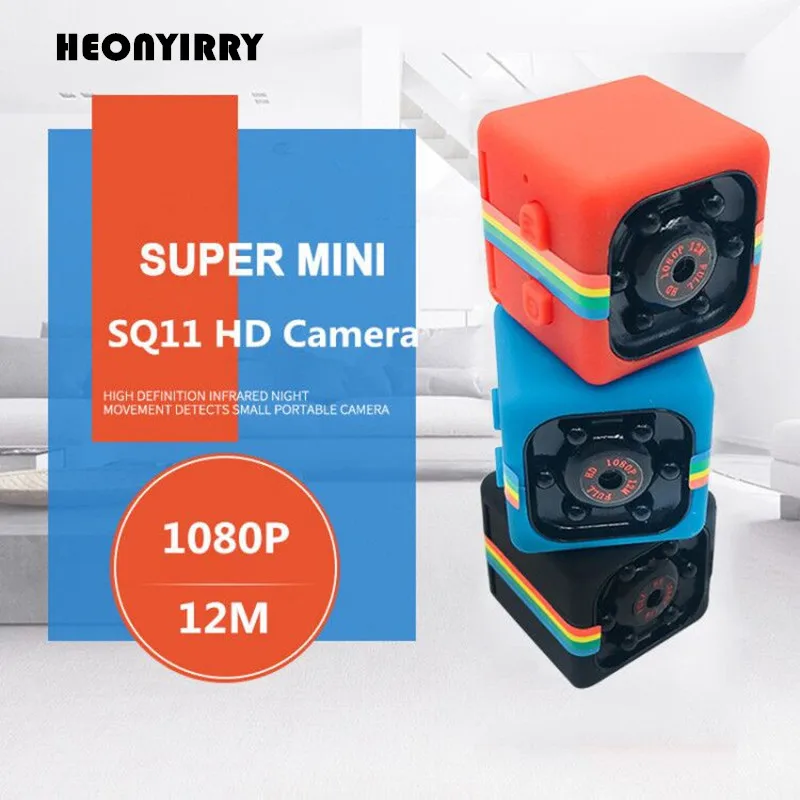 SQ11 Mini DV Camera Full HD 1080P Infrared Night Vision Sports HD Micro