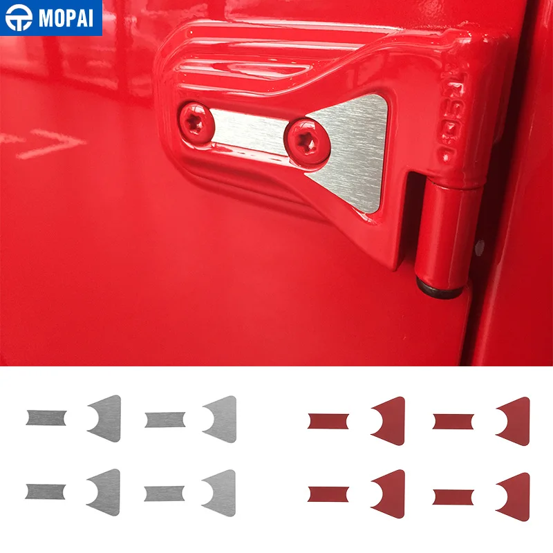 MOPAI Car Door Hinge Cover Trim Engine Hood Hinge Cover Accessories for