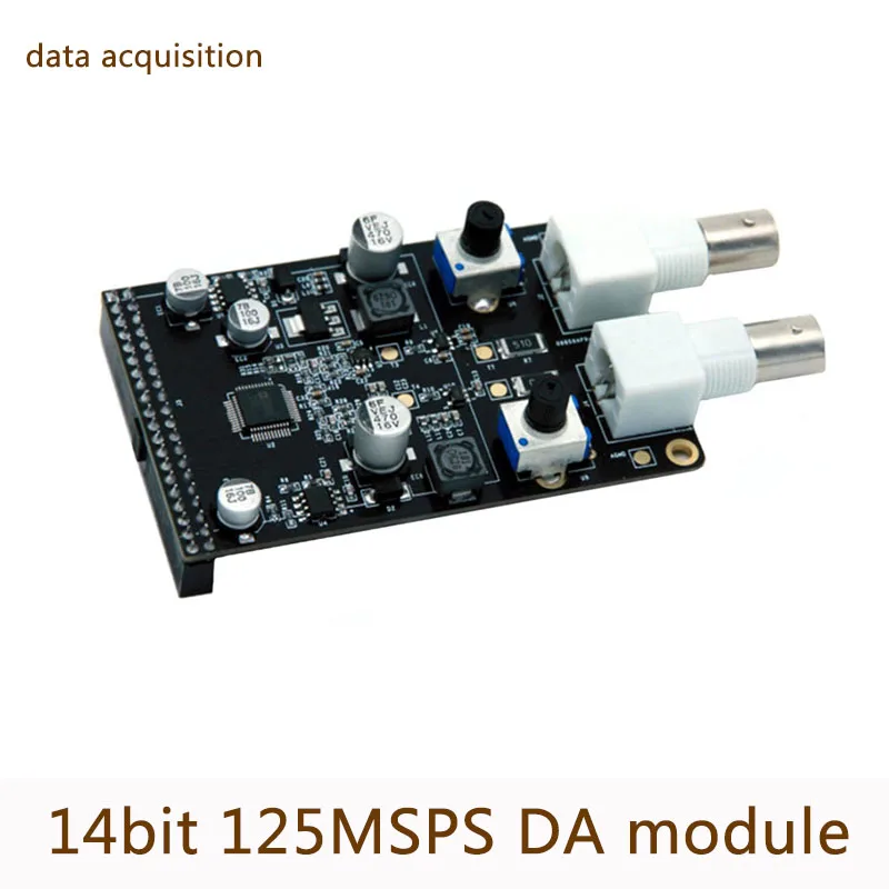 DIY 14bit 125MSPS модуль сбора данных 2 канала FPGA макетная плата AD9767 DA для электронного