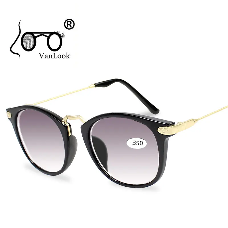 

Gradient Grey Myopia Glasses To View Spectacles for Shortsighted Women Men Optics Frame -1.0 -1.5 -2.0 -2.5 -3.0 -3.5 -4.0