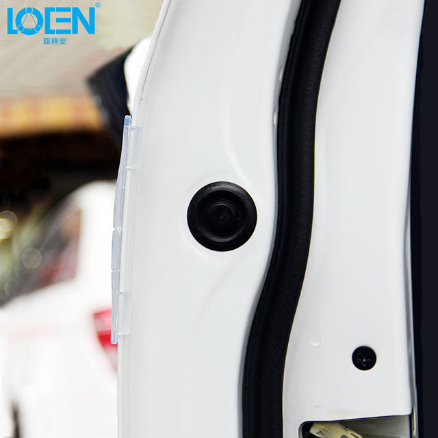 4pcs/lot Car Styling Moulding Auto Door Protector Black Transparent Door Edge Guard Strips PVC Universal Car Protection Sticker
