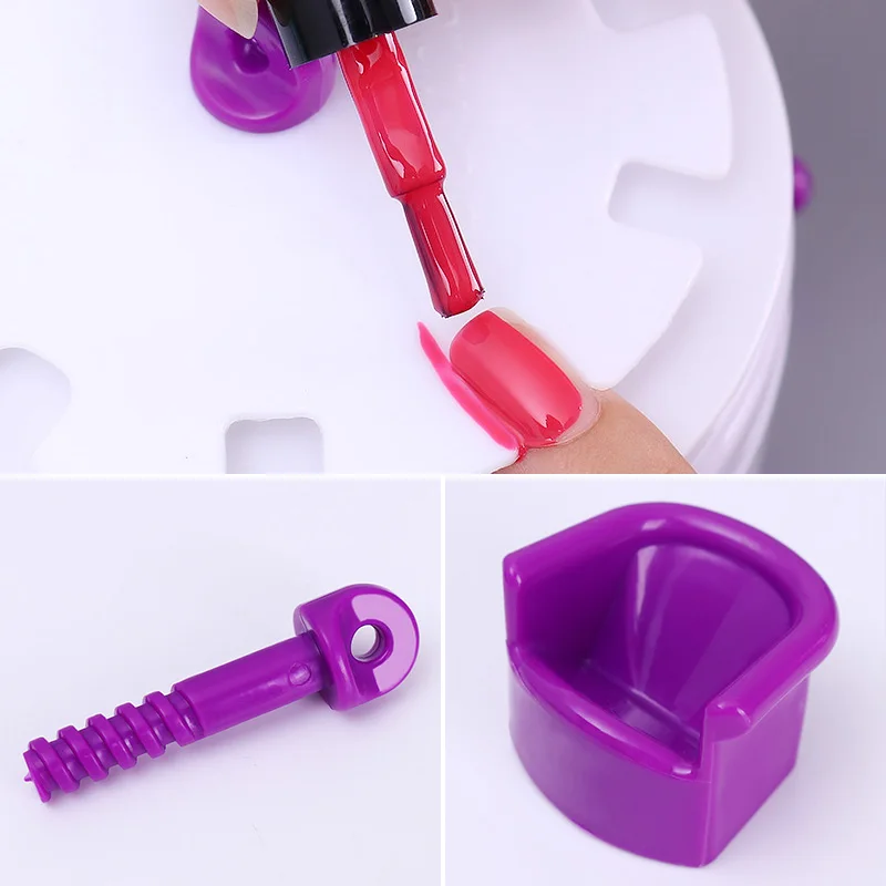 

1 Pc Plastic Mini Nail Printer Machine Portable DIY Nail Device Manicure Nail Art Polish Tools