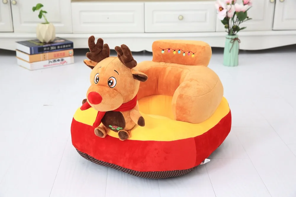 Esteira do Jogo do Bebê Cadeira de Bebé Cadeira de Unicórnio de Pelúcia para o Bebê a Aprender a Sentar Caçoa o Presente Alce Play Game Sofá Mat 12 Cheap Tapetes de jogo