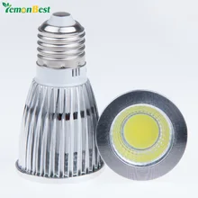 Розничная 12 Вт COB светодиодный светильник E27 розетка Светодиодный прожектор AC/100-245 в теплый и холодный белый для украшения на потолок для дома
