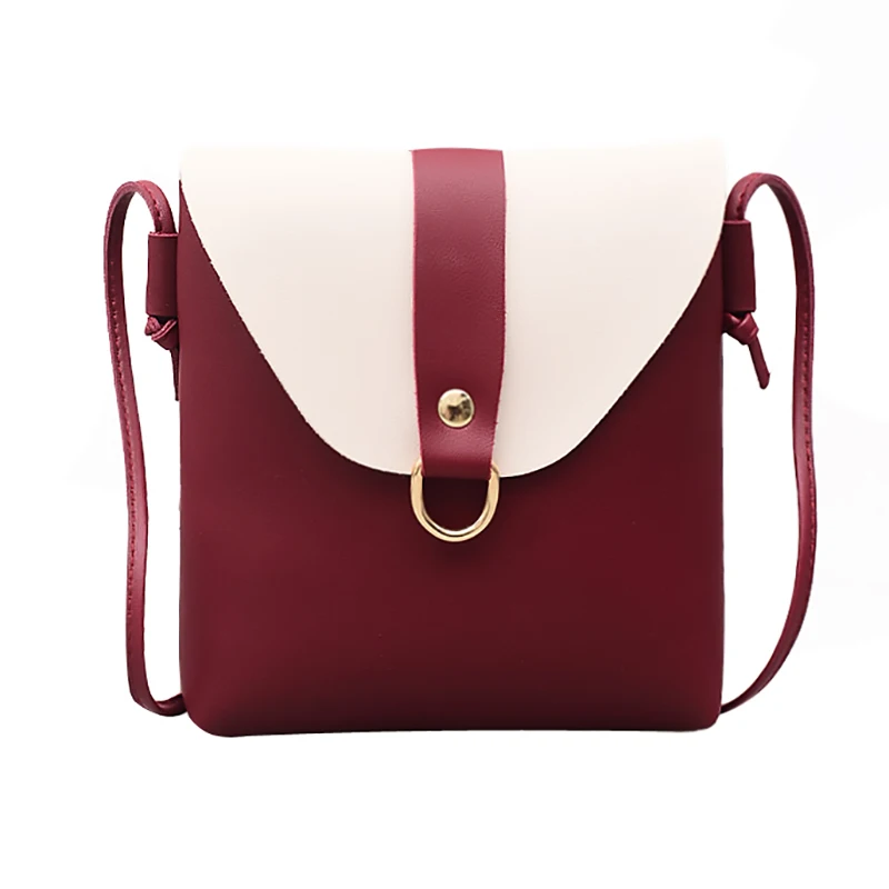 

2019 Pu Leather Women Bag Fashion Women Messenger Bags New Casual Female Teenage Girl Sling Bags Women's Handbags Pouch Package
