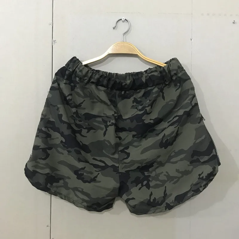 GYMLOCKER Camouflage Shorts Men's Casual Shorts Gyms Sporting Breathable Comfortable Shorts Homme Bodybuilding Bermuda Masculina