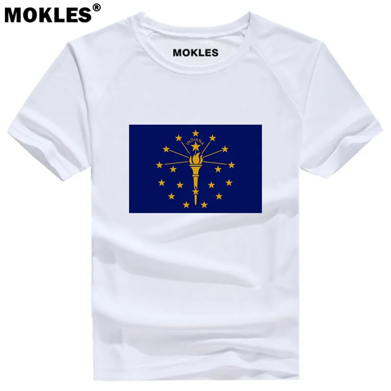 INDIANA t shirt custom made name number USA Indianapolis T Shirt
