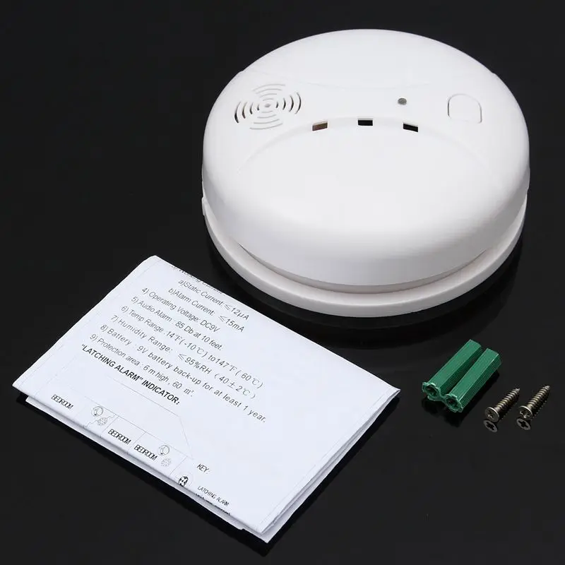433 МГц беспроводной детектор дыма пожарный датчик для G18 W18 GSM WiFi охранная система домашней сигнализации автоматическая система